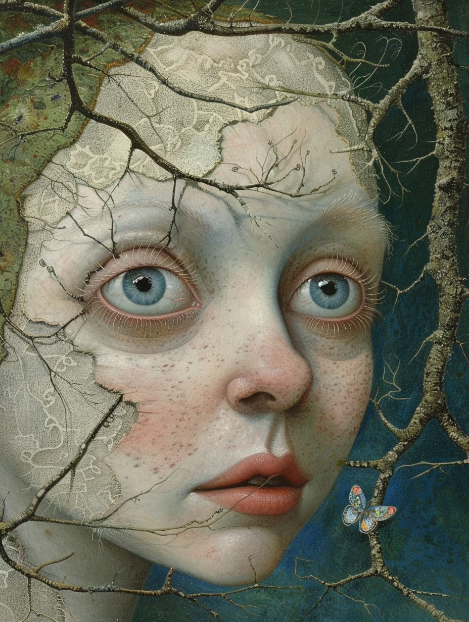 Ethereal Gaze of the Forest