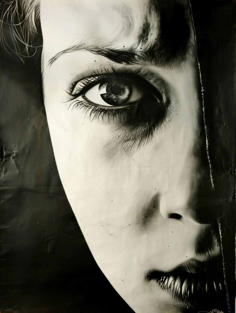 Dramatic Noir Portrait Study