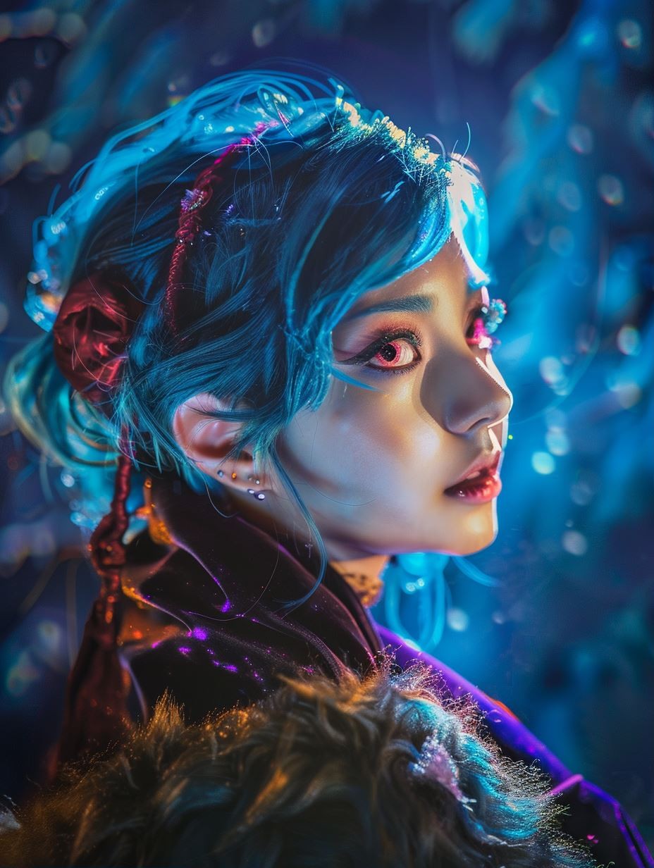 Neon Ethereal Cyber-Glow