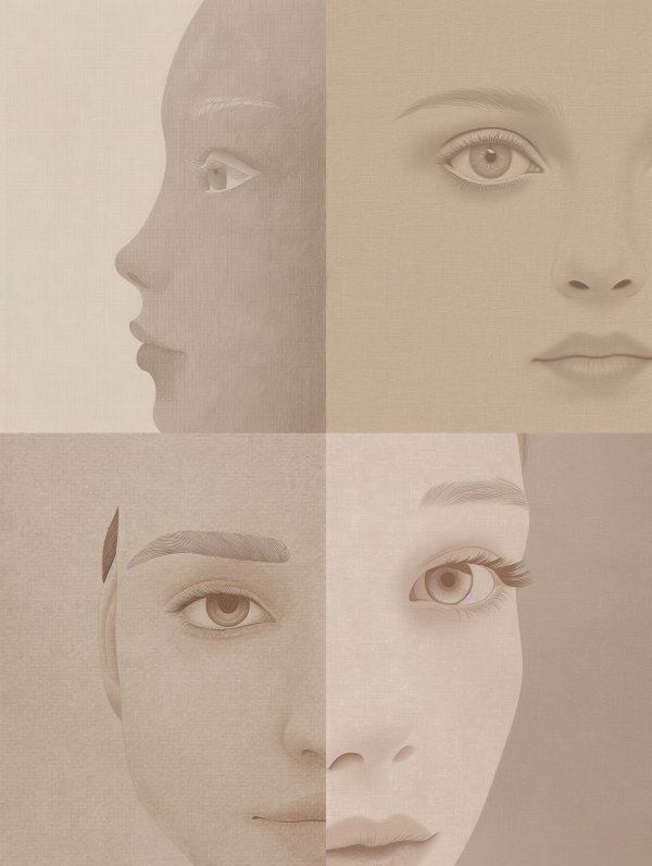 Ethereal Linen Portrait