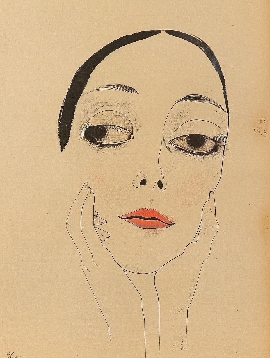 Vintage Ink Elegance