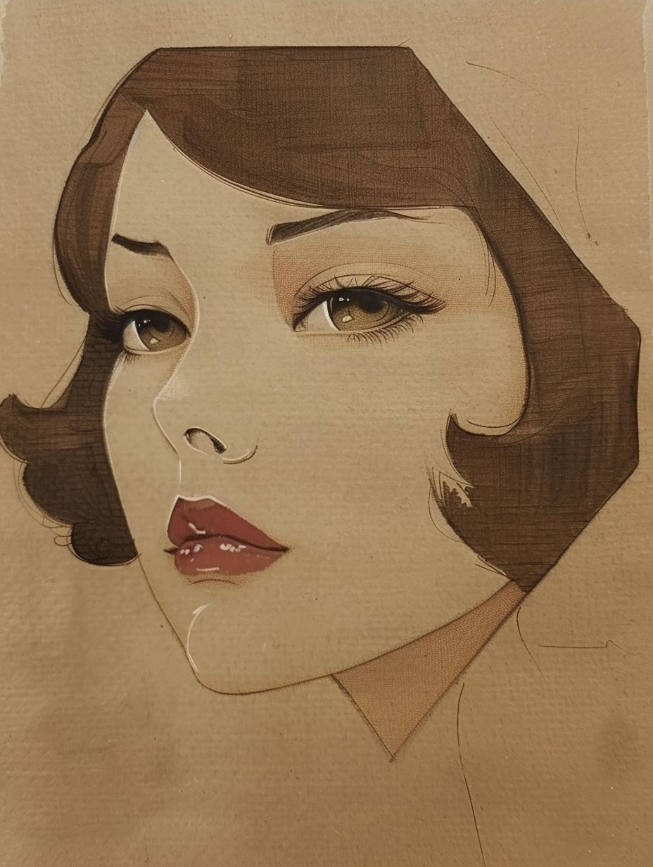 Vintage Velvet Muse
