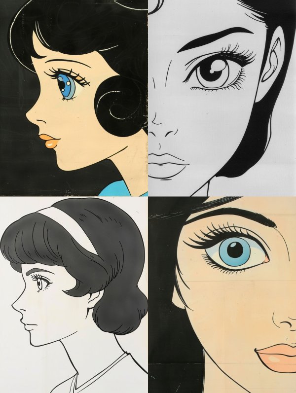 Vintage Anime Elegance