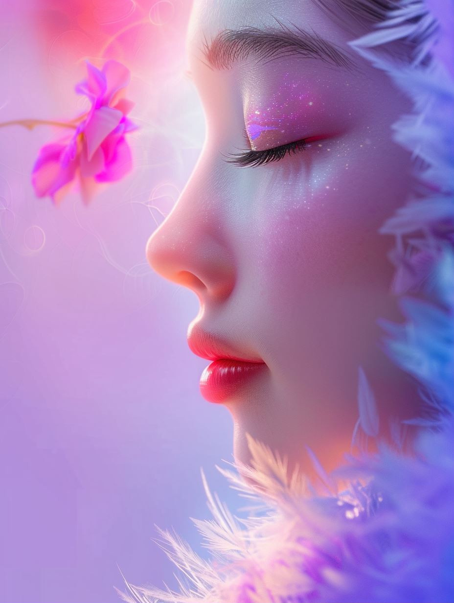 Ethereal Dream of Pastel Light