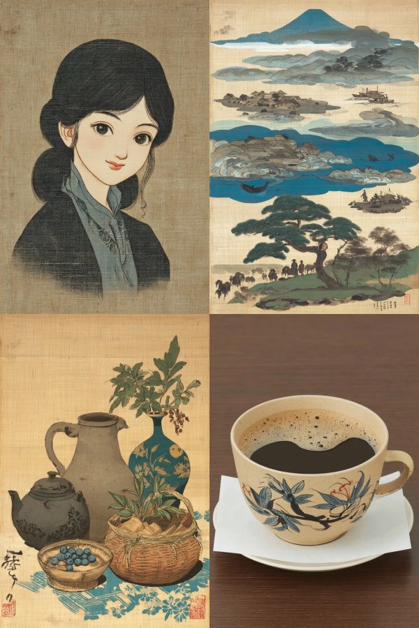 Silk Canvas Elegance