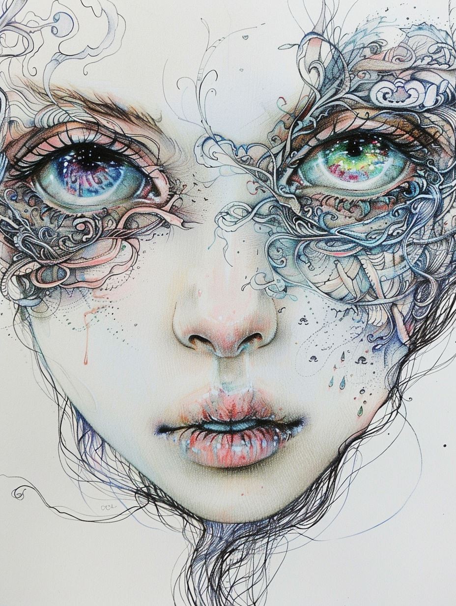 Ethereal Ink Dream