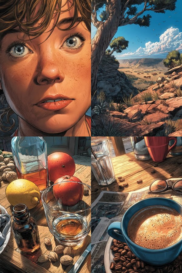 Detailed Ink Portrait