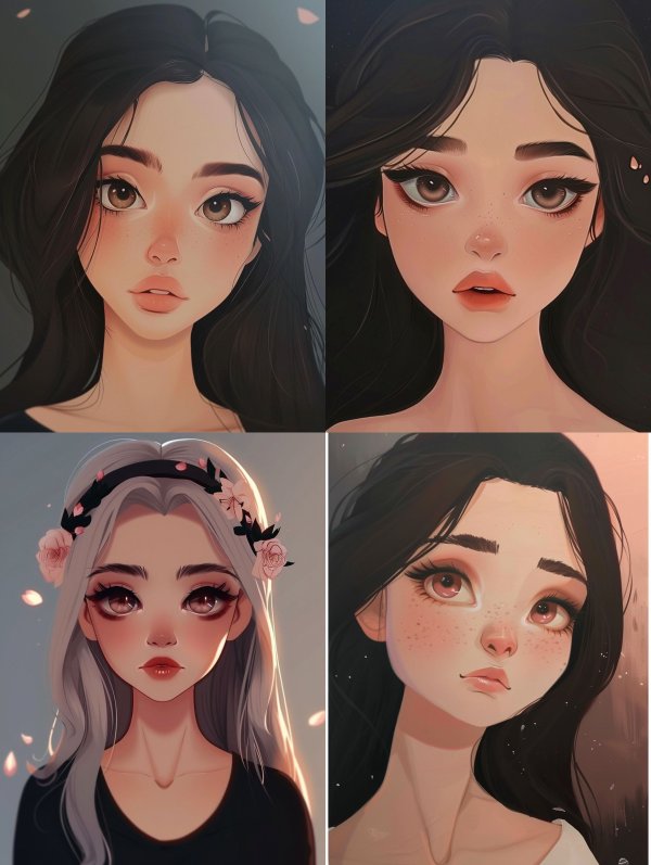 Ethereal Digital Portrait Glow