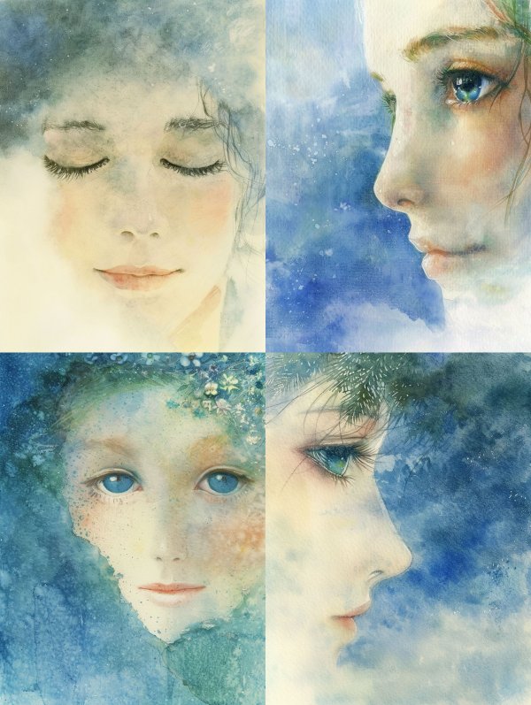 Celestial Dream Watercolor