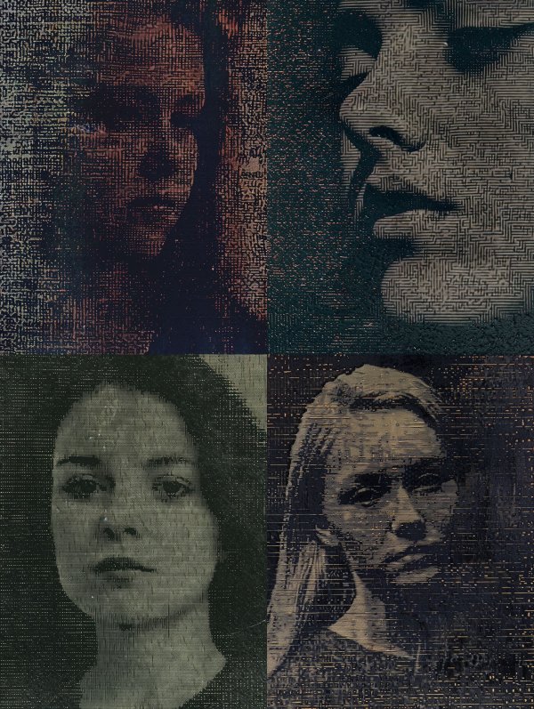 Moody Textured Noir Portraits