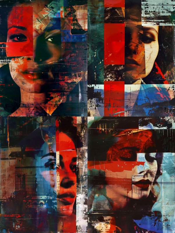Fragmented Soul Portrait