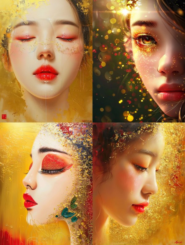 Golden Ethereal Dream