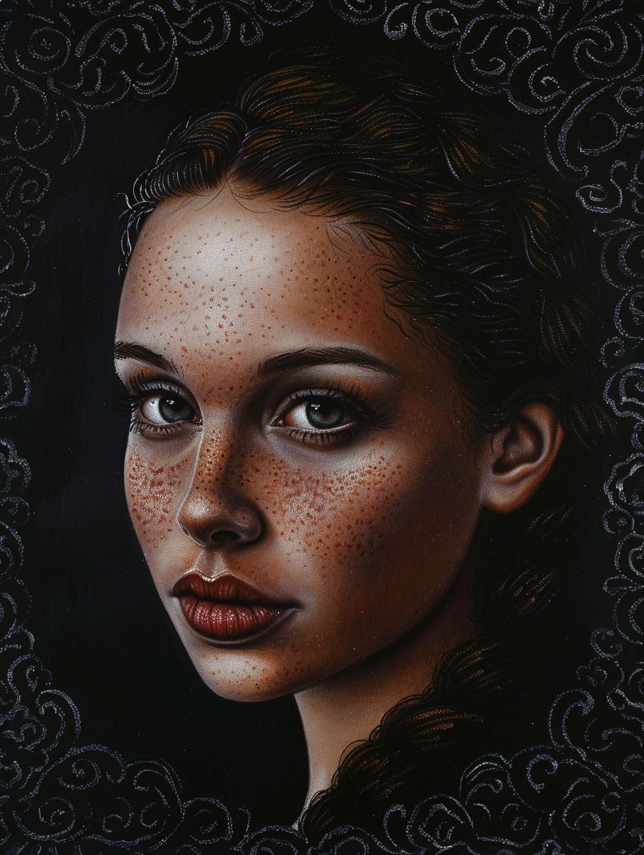 Ethereal Freckled Muse - Image 1