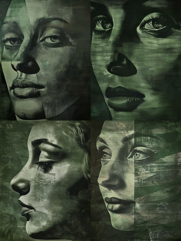Fragmented Shadows of Human Emotion