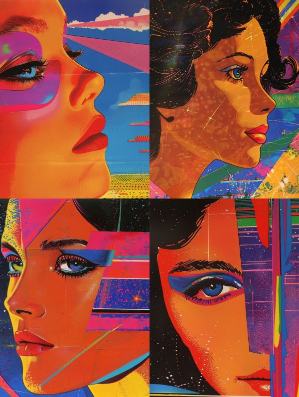 Neon Dreamscape Vision