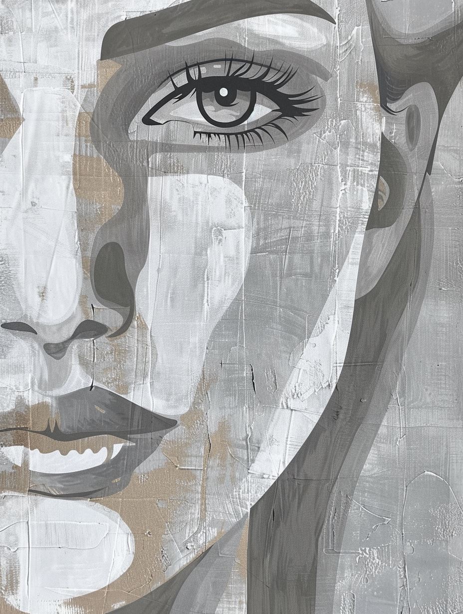 Fragmented Silver Gaze - Image 3