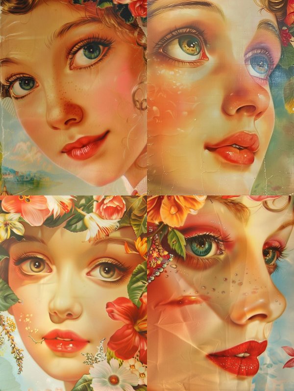 Ethereal Floral Portrait Studies