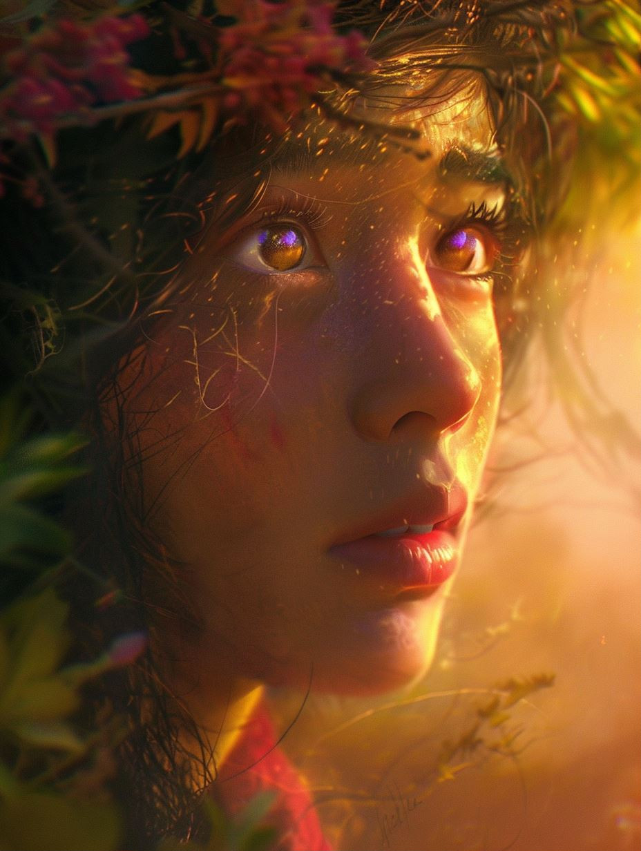 Golden Hour Ethereal Glow