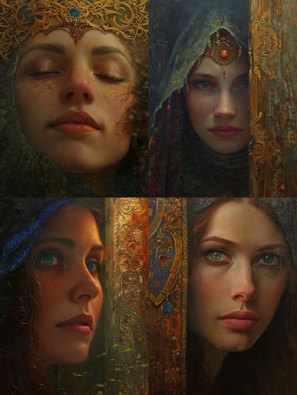 Golden Ethereal Slumber