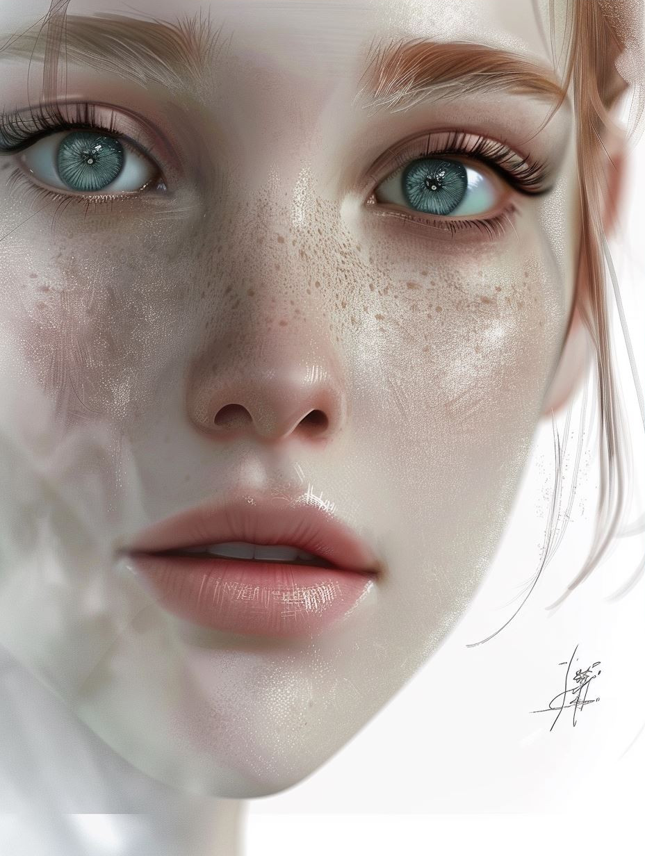 Frozen Ethereal Gaze