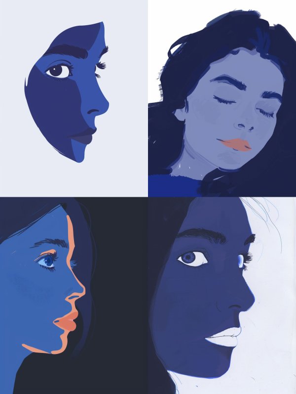 Azure Silhouette