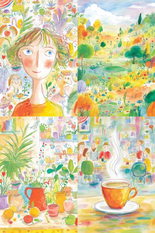 Whimsical Pastel Dreams