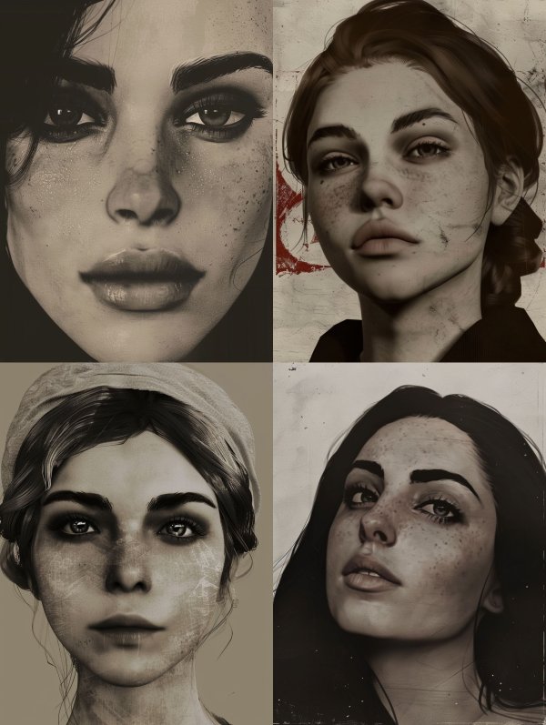 Sepia Soul Gaze