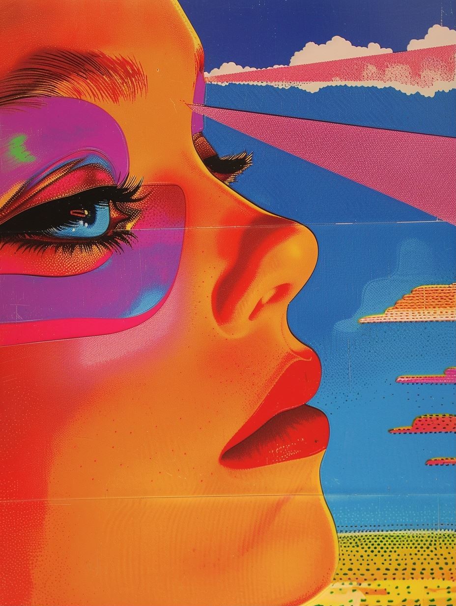 Neon Dreamscape Vision