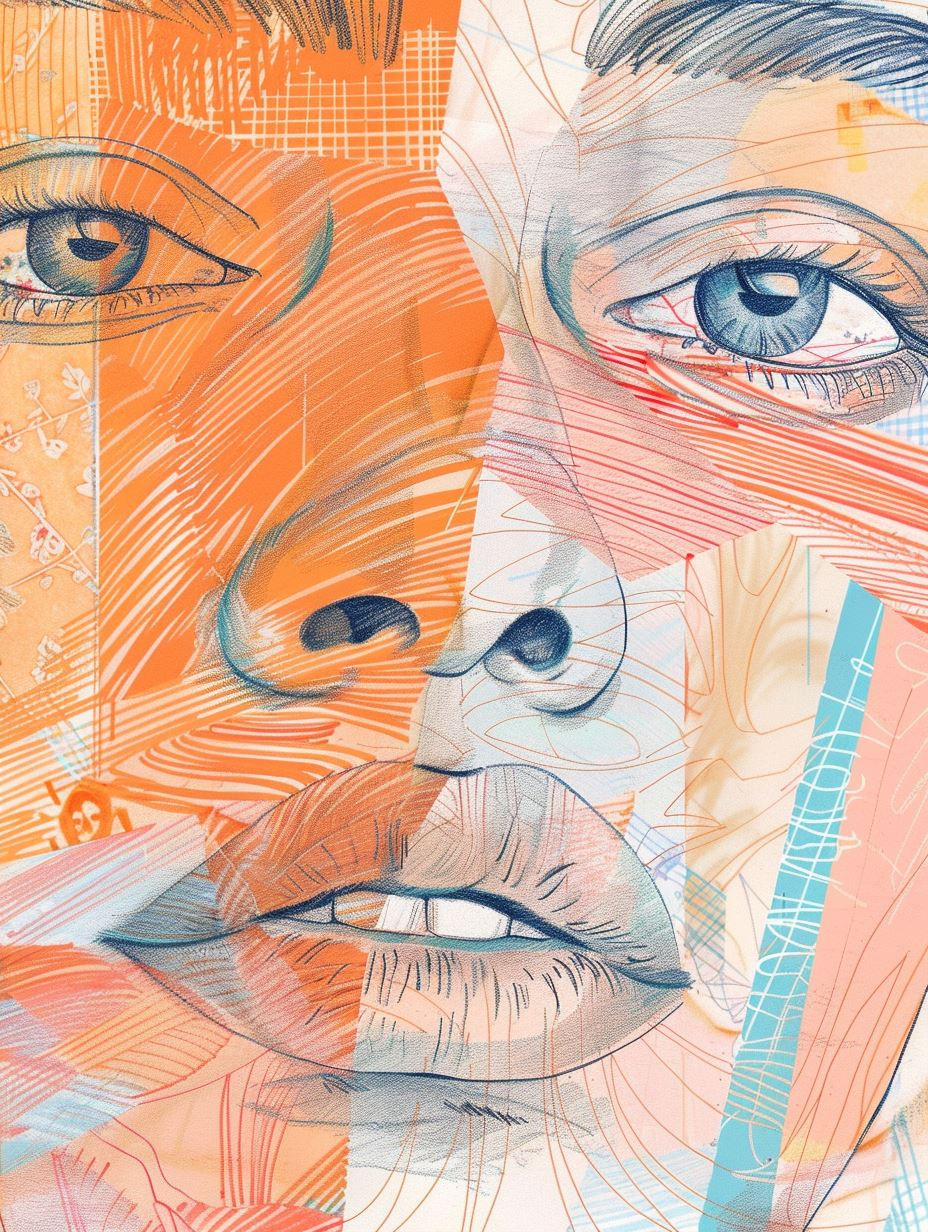 Fragmented Soul Portrait