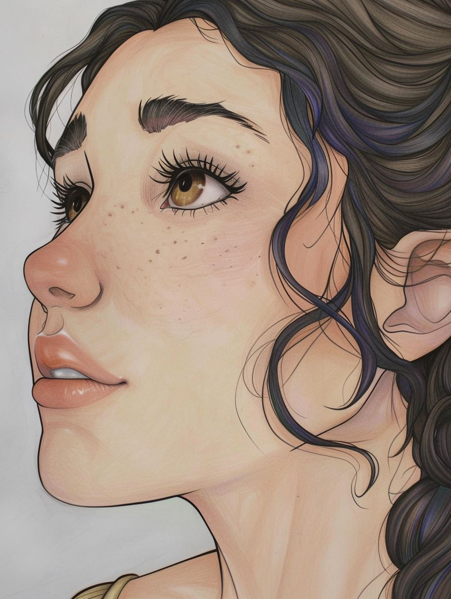 Soft Pencil Portrait