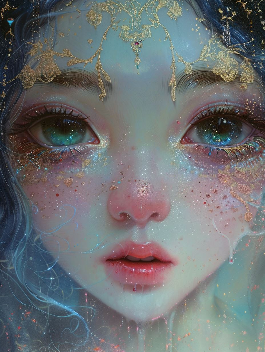 Ethereal Slumber of Golden Branches