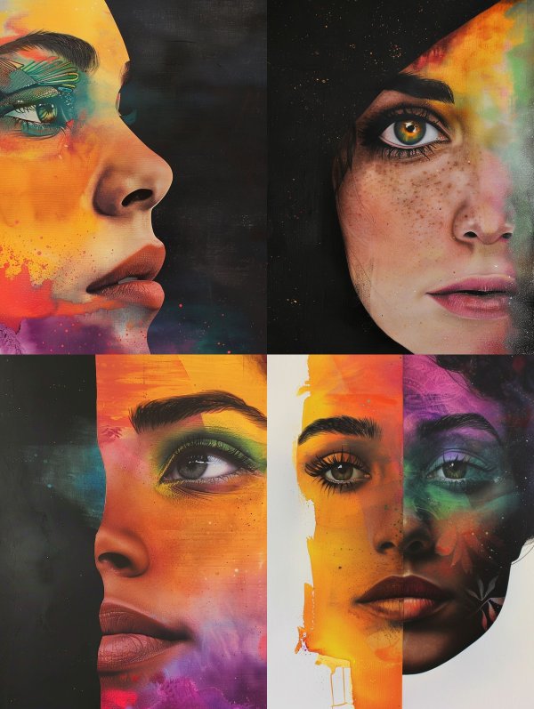 Chromatic Soul Portrait