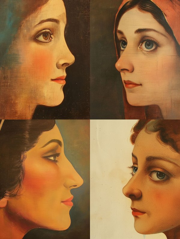 Vintage Canvas Muse