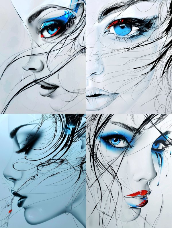 Azure Gaze Etherealism