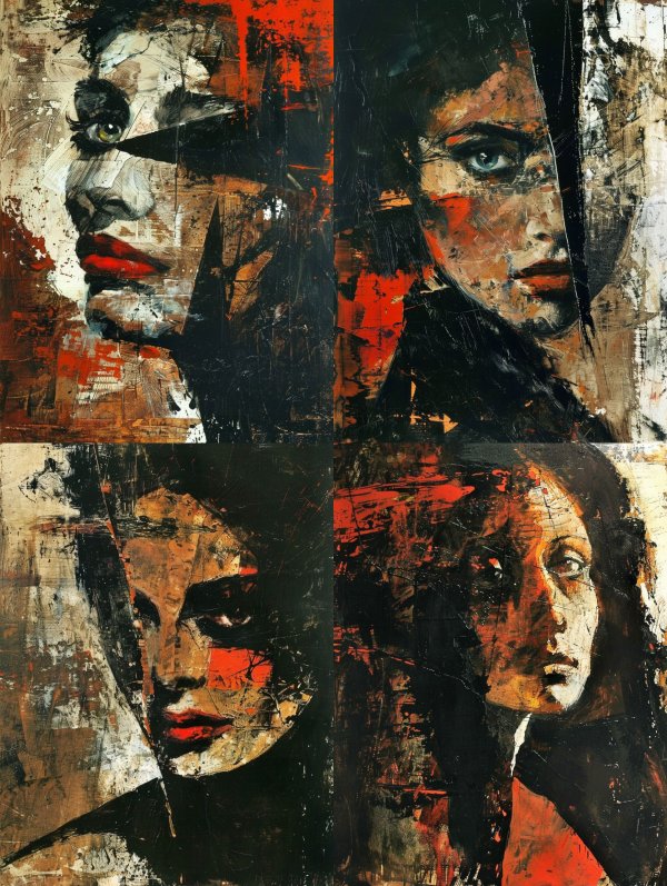 Fragmented Soul in Crimson Chaos