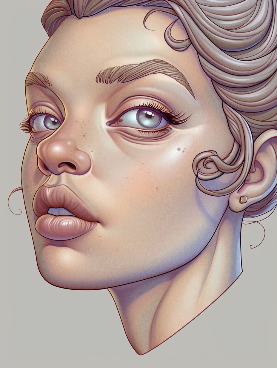 Fractured Porcelain Beauty