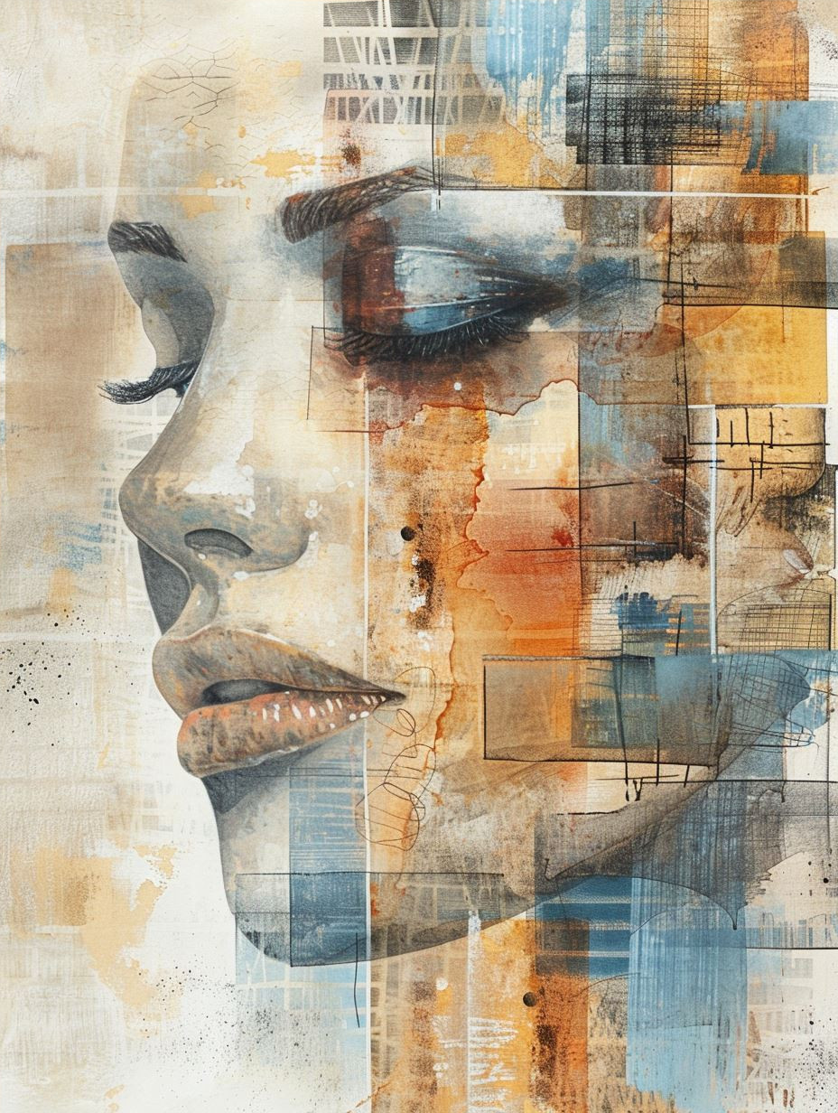 Fragmented Soul Portrait