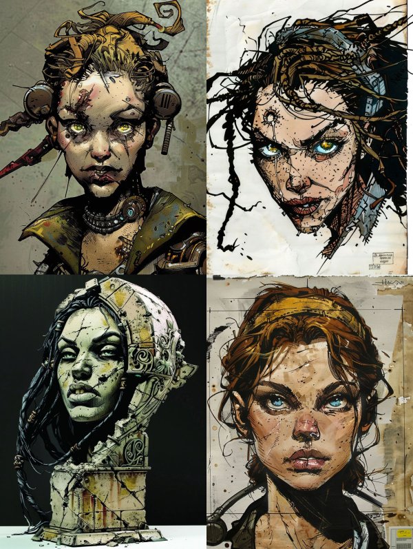 Gritty Post-Apocalyptic Character Studies