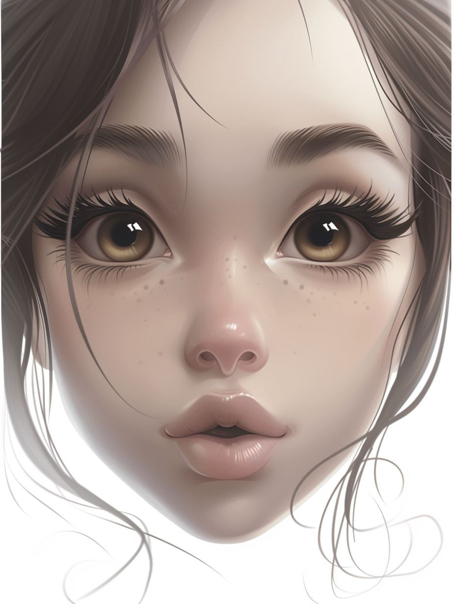 Ethereal Digital Portrait Glow