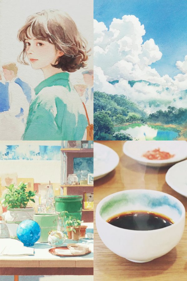 Soft Watercolor Dreams