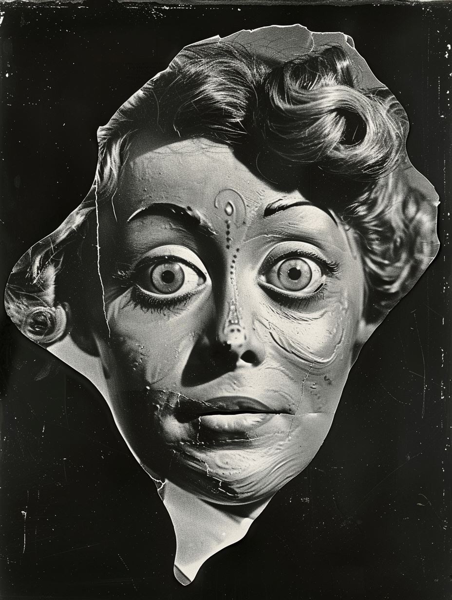 Noir Surrealist Fragment - Image 1