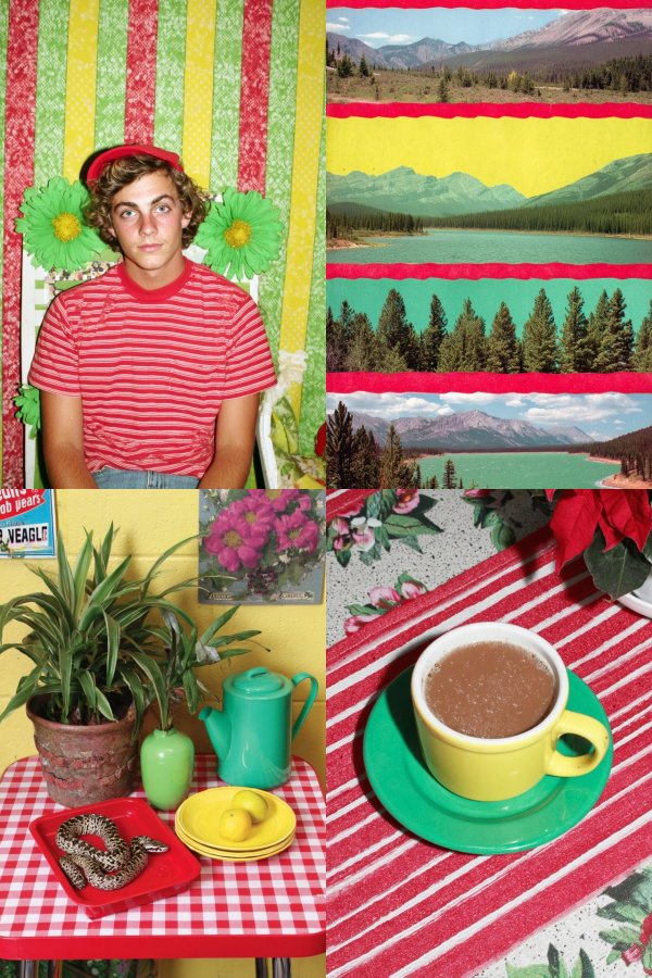 Retro Kitsch Portrait