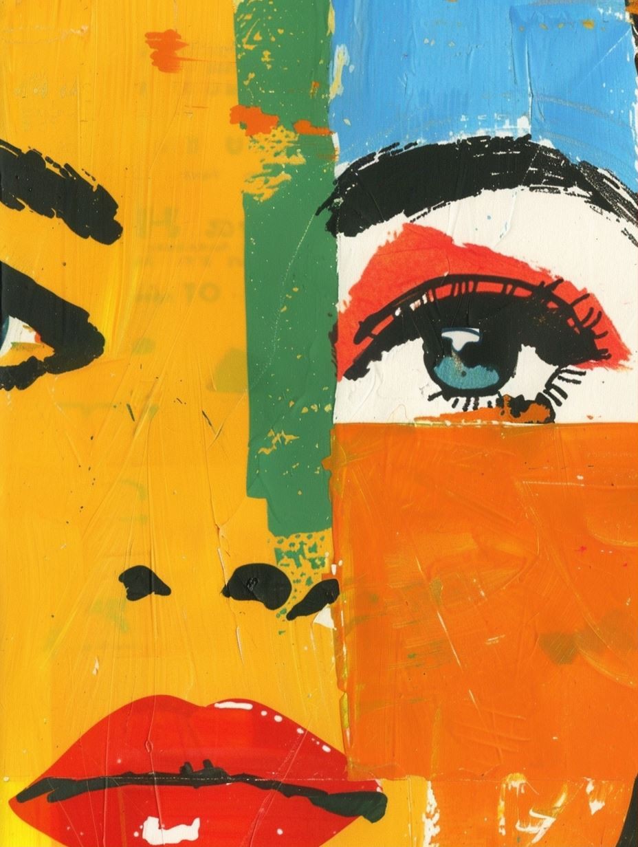 Vibrant Pop Art Fragment