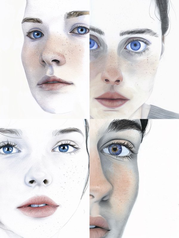 Ethereal Pastel Portrait