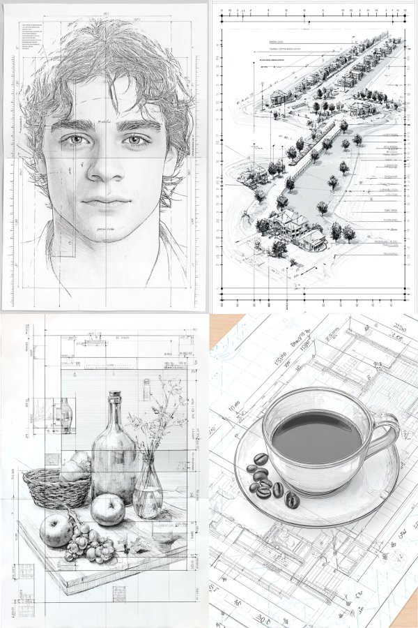 Architectural Anatomy Sketch