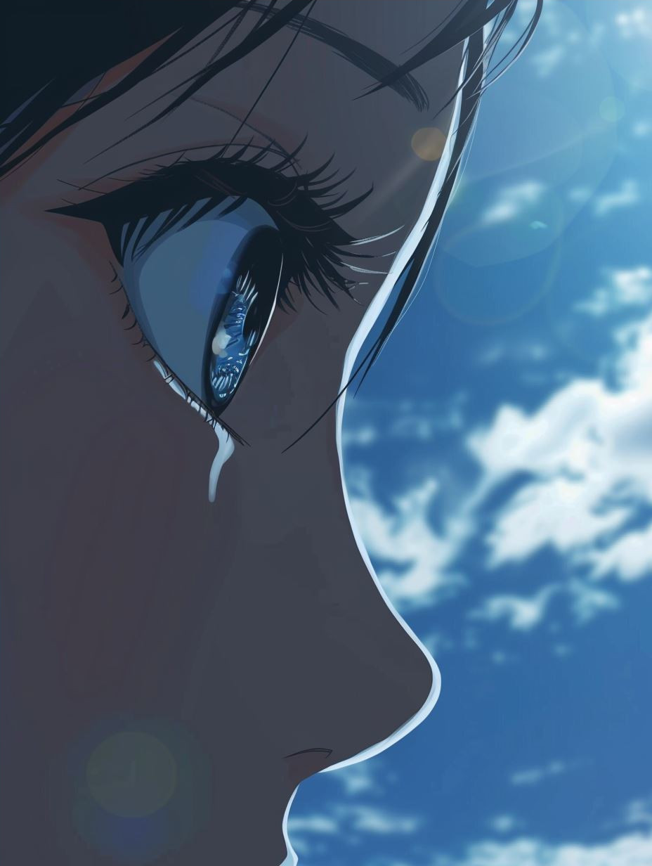 Ethereal Gaze of Midnight Ink