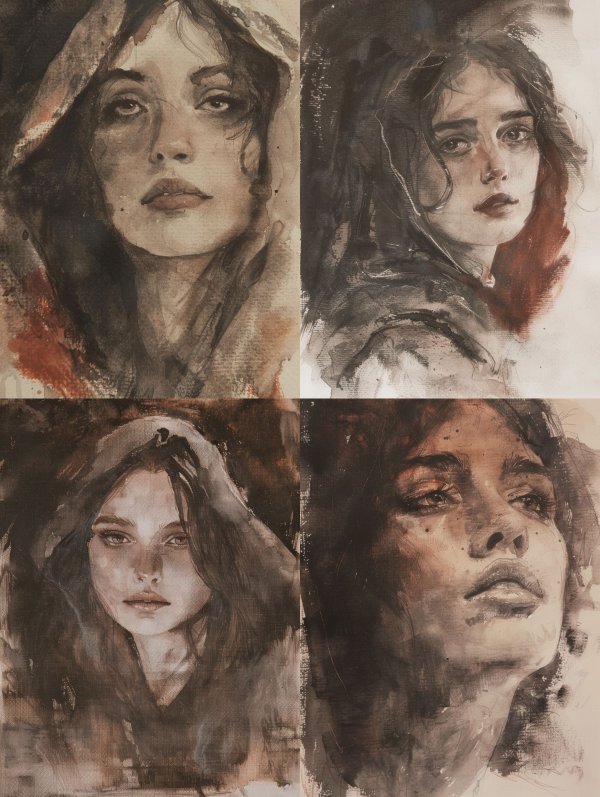 Sepia Soul Portrait