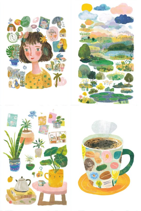 Whimsical Dream Collage