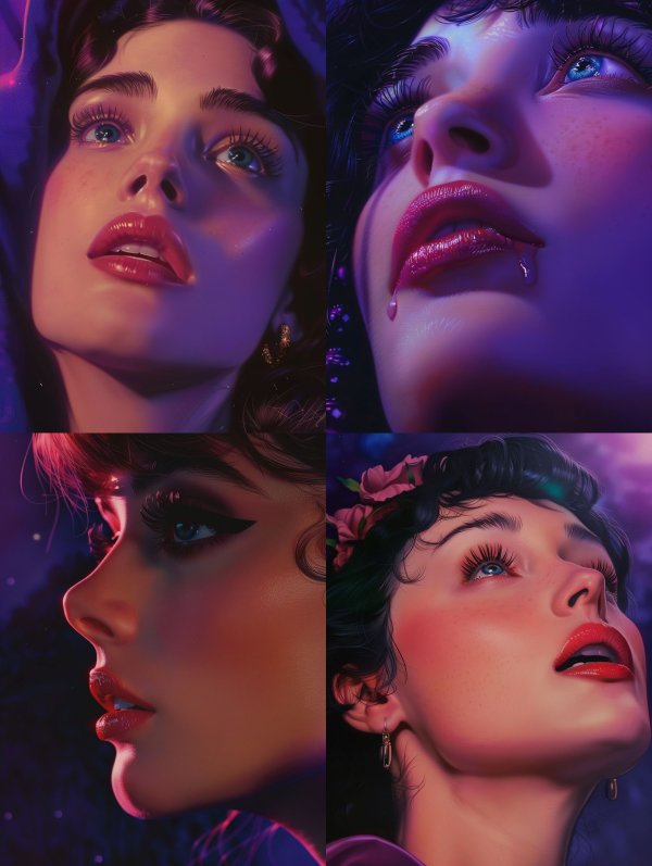 Neon Velvet Dream