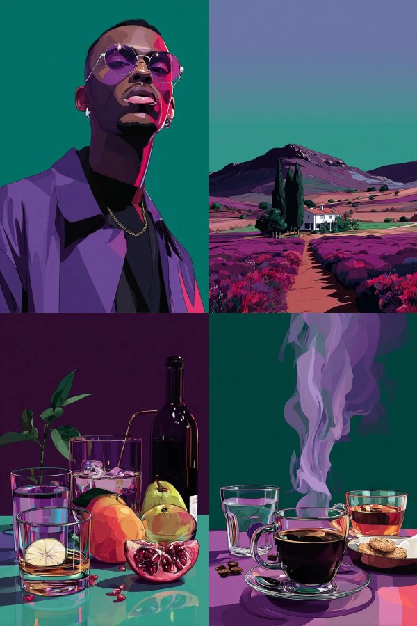 Neon Velvet Noir